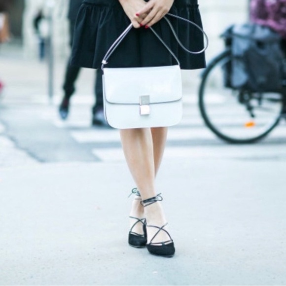 Stuart Weitzman Gilligan Lace-Up d'Orsay Flats - Picture 2 of 16